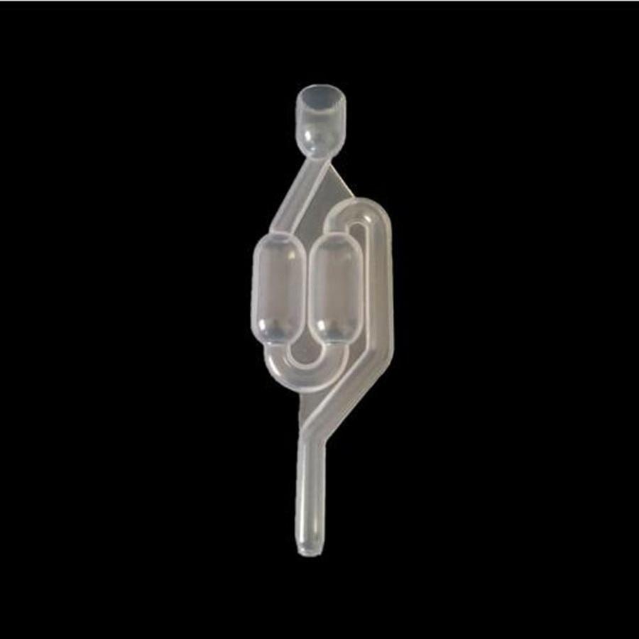 Home Brew Wine Fermentation Airlock Exhaust One-way Check Valve Water Sealed Valves Air Lock for Brewing