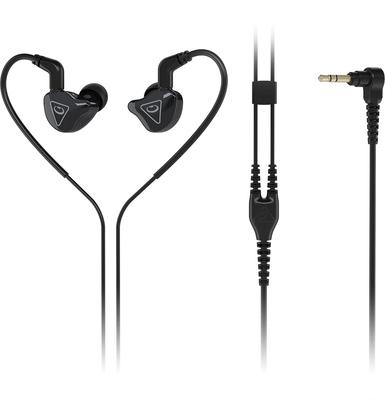 Behringer Monitorovací sluchátka Duální hybridní měnič MMCX konektor Odnímatelný kabel MO240 do uší