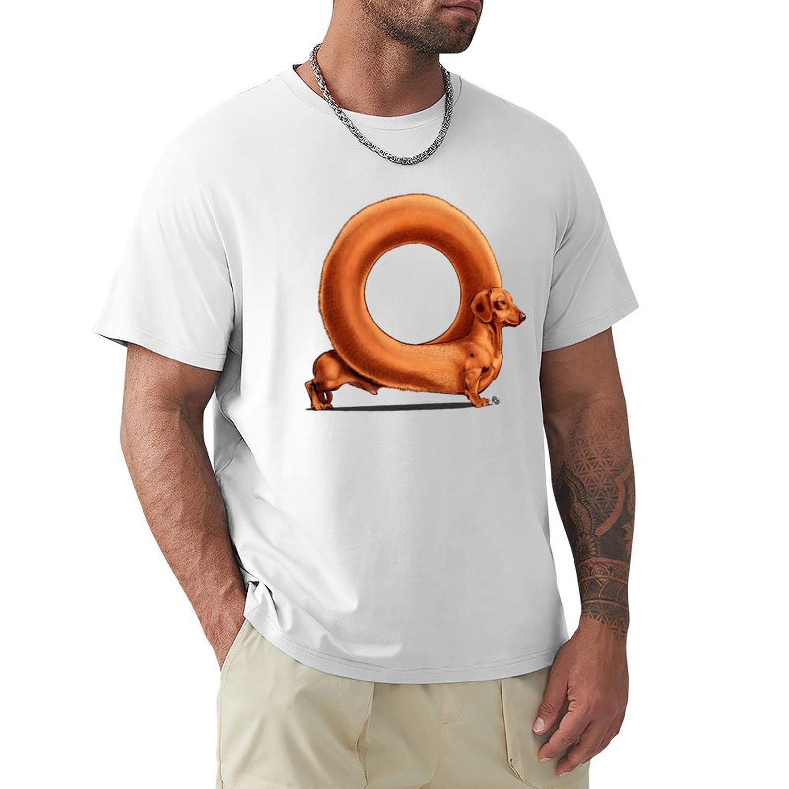 Loop Dog TShirt Luxury man anime valentines clothes vintage t shirt men S