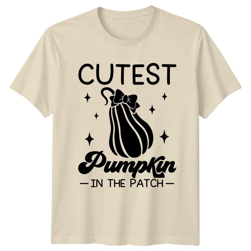 Cutest Pumpkin In The Patch Unisexs TShirt Pumpkin Patch Halloween Gift For Her