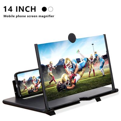 14inch Mobile Phone Screen Magnifier Anti-Radiation HD Magnifying Projector Eye Protection Cell Phone Stand Screen Enlarger