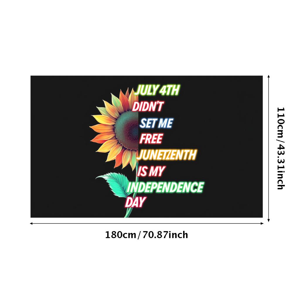 Decorative Design Event Banner Independence Day Banner Outdoor Banner for Outdoor Decoration Community Event Commemoration
