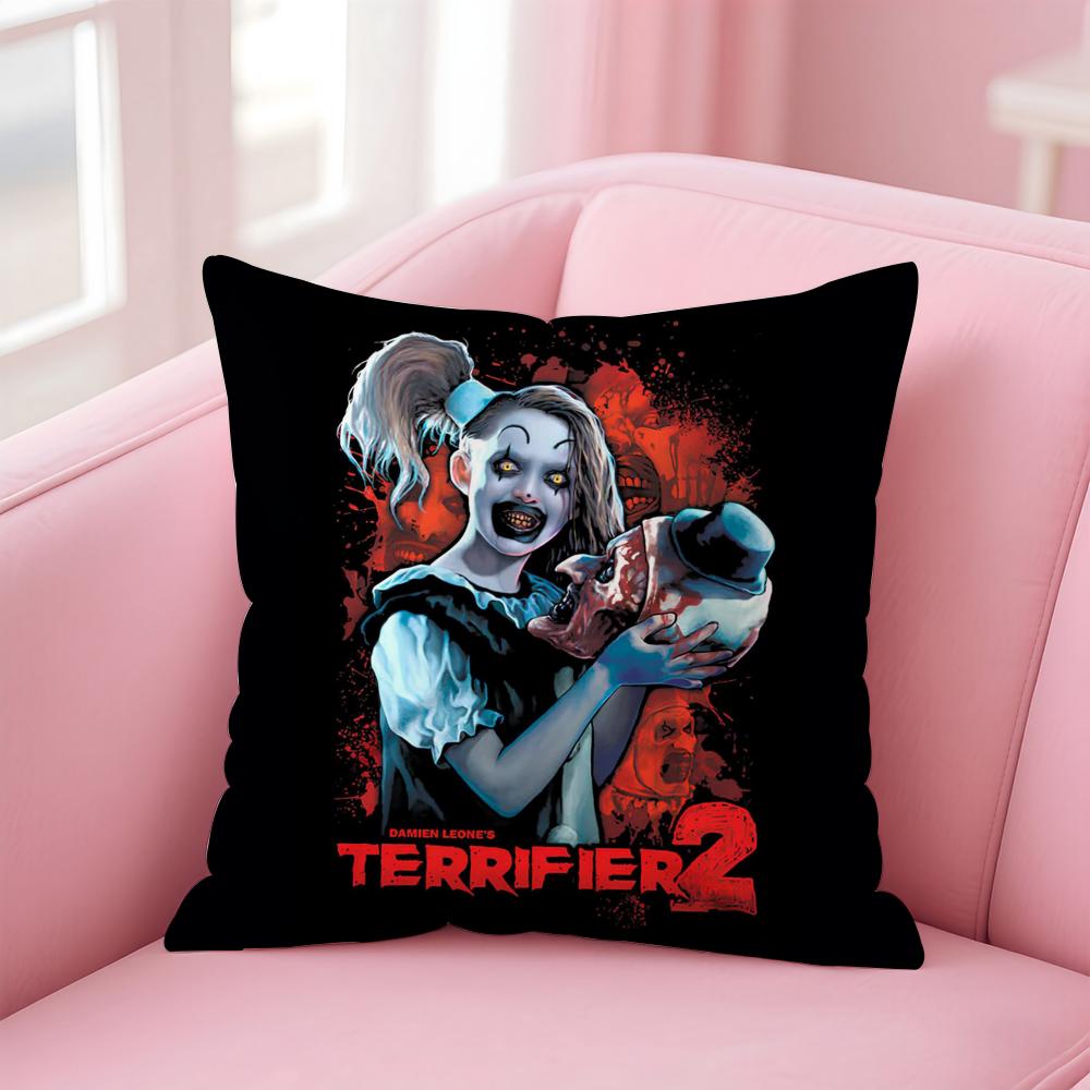 Terrifier Film coole Kissenhülle Bequeme Wendekissenhülle Ideal für Auto Sofa Schlafzimmer & Mehr