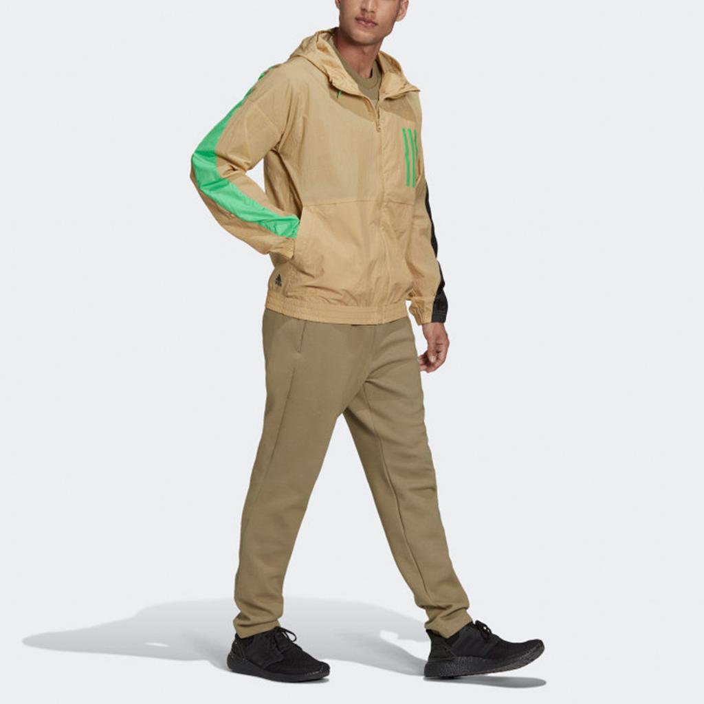 Adidas X CITY Jackets Men's Khaki Hooded Moderate Other H39835