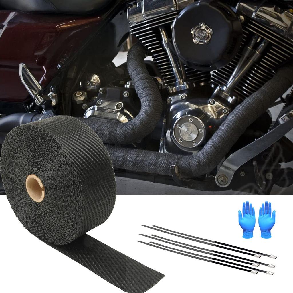 HCMOTIONZ Heat-resistant Cloth Muffler, Heat Resistant Vantage, Car Motorbike, Muffler, Heat Resistant Up To