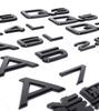 AAXP1 For A1 A3 A4 A5 A6 A7 A8 Q2 Q3 Q4 Q5 Q6 Q7 Q8 Letters Emblem Car Rear Boot Trunk Badge Sticker Decals 3D ABS Accessories