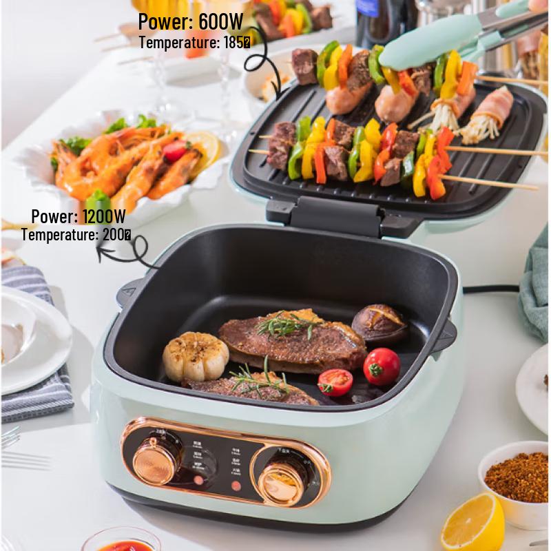 MONDA 4L Multi-function Electric Cooking Pot CN plug (adapter included)