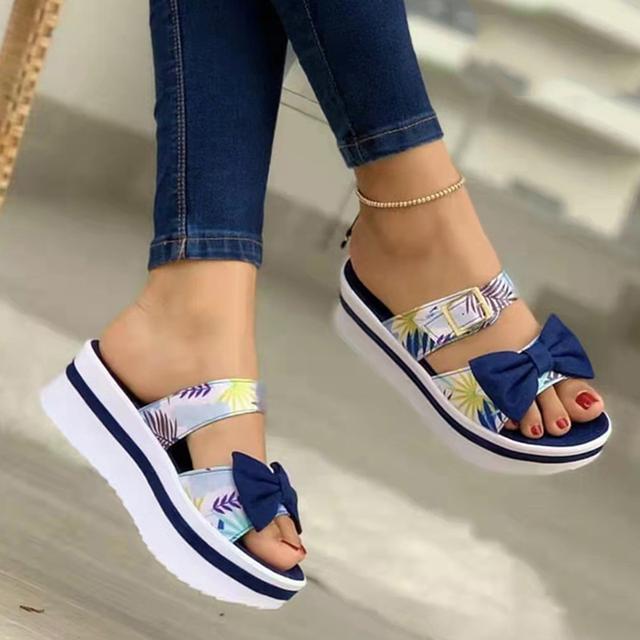 Summer Fashion Sandals Women Shoes Peep Toe Women 'S Shoes Soft Shoes Women Retro Wedge Sandals Indoor Outdoor Plus Size Shoes