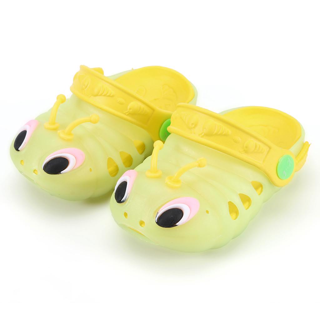Sommer Kleinkind Baby Jungen Mädchen Cartoon Sandalen Hausschuhe Led Licht Leuchtende Schuhe