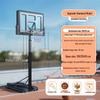 Adjustable Height Basketball Hoop for Indoor/Outdoor Play - Suitable for Adults, Teens, and Kids.