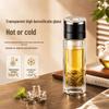 Zhi Mei Huan Qiu Double Wall Glass Insulated Tea & Water Bottle