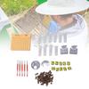 130 Pcs Set Plastic Plastic Queen Rearing System Durable Beekeeping Bee Grafting Kit  Beehive Frame