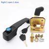 502 Type Universal Forklift Tractor Heavy Equipment Metal Lock Door Handle Heavy Transport Vehicle Loader Engineering AUTO