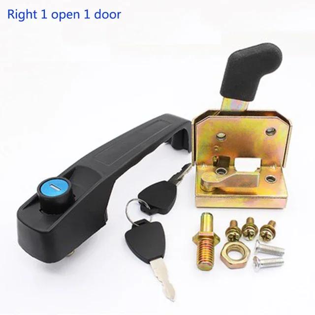 502 Type Universal Forklift Tractor Heavy Equipment Metal Lock Door Handle Heavy Transport Vehicle Loader Engineering AUTO
