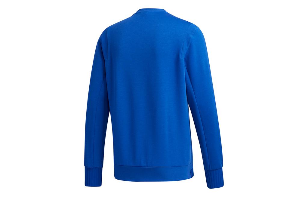 adidas Wuji Series Sweatshirts Men's Royal Blue Crew Neck Moderate Regular GF4058