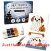 Kit Vita Marina e Natale con Creature Marine Acriliche Artigianali per Arredamento Casa e Regalo