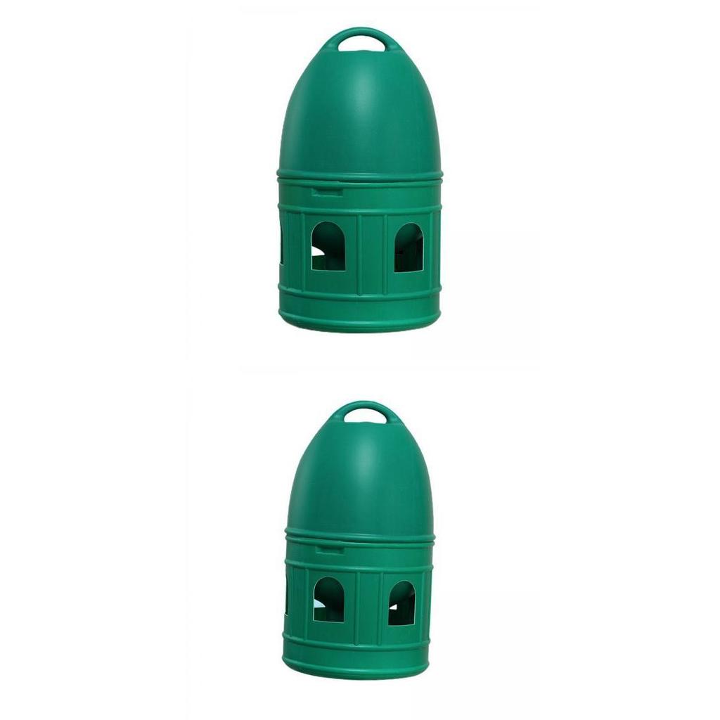 2 Pieces Bird Drinker Automatic Feeder Water Bottle Leakproof Feeding Watering