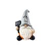 Halloween Pumpkin Gnome Resin Figurine for Creative Holiday Tabletop Decor