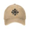 Vintage My Chemical Romance Baseballkappe Herren Damen Used Denim Sonnenschutzkappe Outdoor Trainingskappen Hut