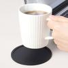 6Pcs Round Silicone Drink Coasters Heat Resistant Protects Tables From Heat Damage Cup Mugs Mats For Home Kitchens