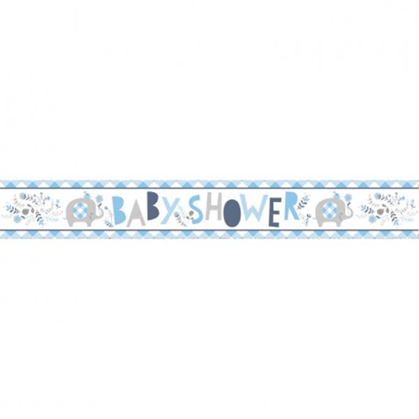 Unique Party Foil Floral Baby Shower Banner