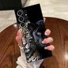 Cheetah Black Soft Phone Cover Case for Samsung Galaxy S25 Edge S24 Plus S20 S23 Ultra S21 FE