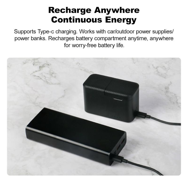 Quick Install Chargers Case for Action 5 /4/3 Camera High Impact Resistant Charging Solution For Adventurers