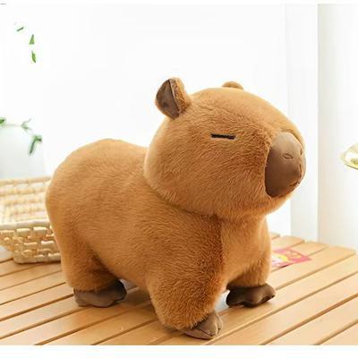 30CM Capybara Wasserschwein Plüschtier Ist Super Niedlich und Weich Dieses Braune Meerschweinchen Plüschtier Ist Perfekt Geburtstag und Christ