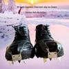 Yishunda 18-Tooth Stainless Steel Anti-Slip Ice Cleats