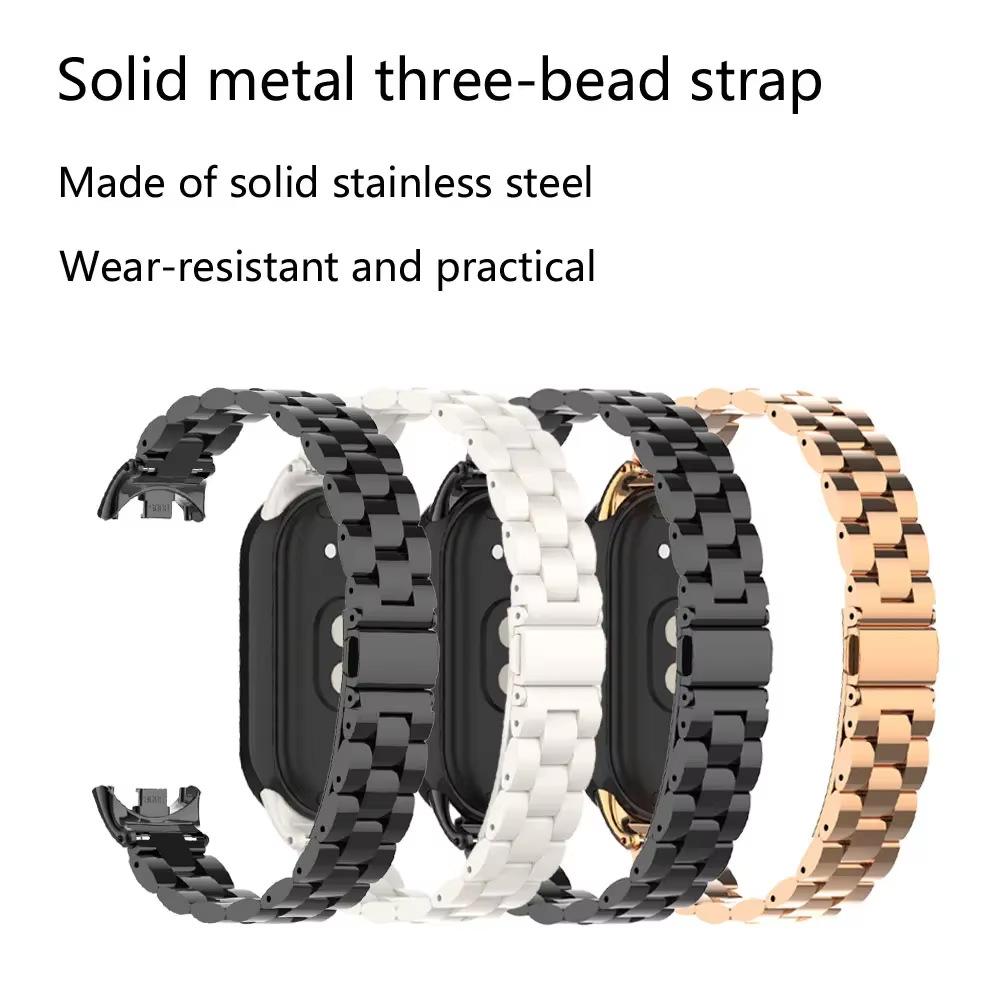 Xiaomi Band 8/9 Pro Mailänder Edelstahl-Armband