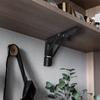 2 Pcs Stainless Steel Extension Frame Heavy Duty Triangle Stand Folding Shelf Brackets  Livingroom