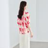 CARBAMMI Women's Fashion Printed Chiffon Blouse