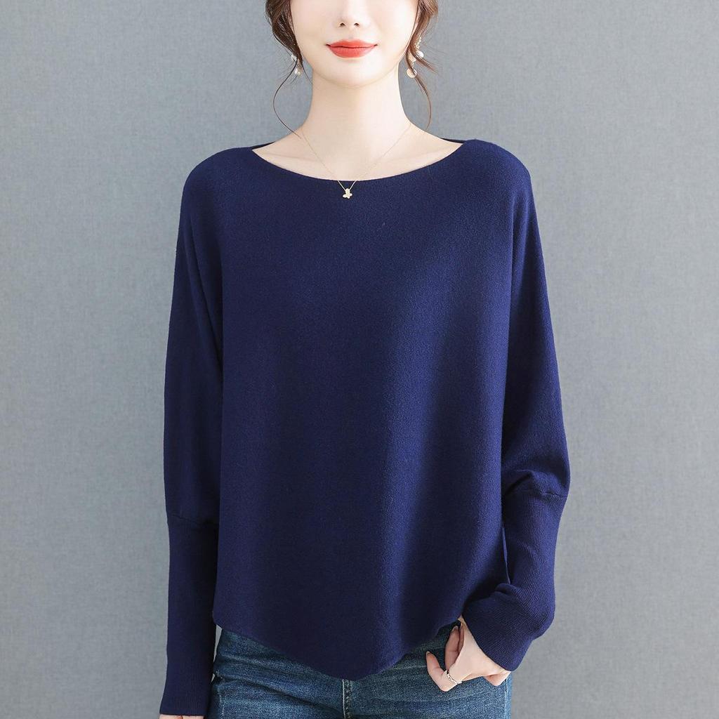 Übergroßer Fledermausärmel-Lockerer Pullover für Damen - Herbstkollektion 2025