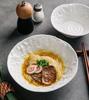 Doulidou Large Ceramic Soup & Salad Bowl - High-End Hotel Tableware