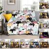 1PC Cute Cat, Cartoon Blanket, All Season Lightweight Home Office Outdoor Nap Multifunctional Blanket