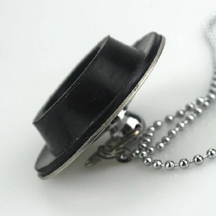 Easy to Use Washbasin Drain Stoppers with 50cm Chain multifunction Sink & Tub Drain Plugs Simple Install for Various drain