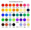 Wencui 40-Color Finger Painting Gouache Watercolors for Kids