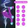 Vibrating  Ring Tongue Oral Sex Licking Clitoris Stimulator   Rings