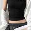 Summer Basic Tanks Spaghetti Strap Camis Solid Stretch Tops for Women Sleeveless Slim Fit Basic Solid Knitted Camisole