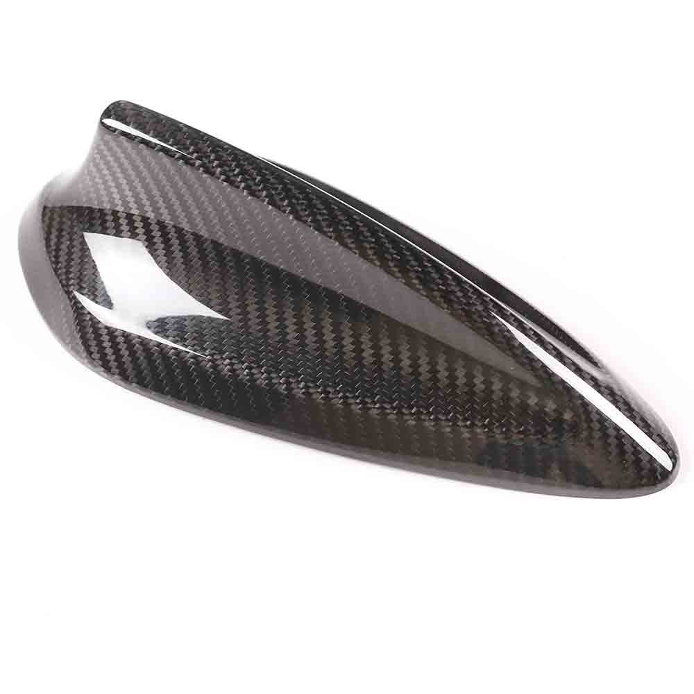 XSY SYTX Carbon Fiber Clip-On Shark Fin Antenna Cover for 3/4 Series F30/F32/F36 & M2 F87 Waterproof Trim