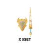 Military Medieval Building Blocks Soldier Warrior Waffen Accessories Sword Battle Axe Hero Villain Series Double-edged Sword Toy