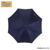 Ogawa Long Heat and Light UV 8 Peanuts Letter Quick Water Black 90066 Women's Parasol, Blocking, 99%+ Protection, Ribs, 50cm, (Navy), Embroidered,