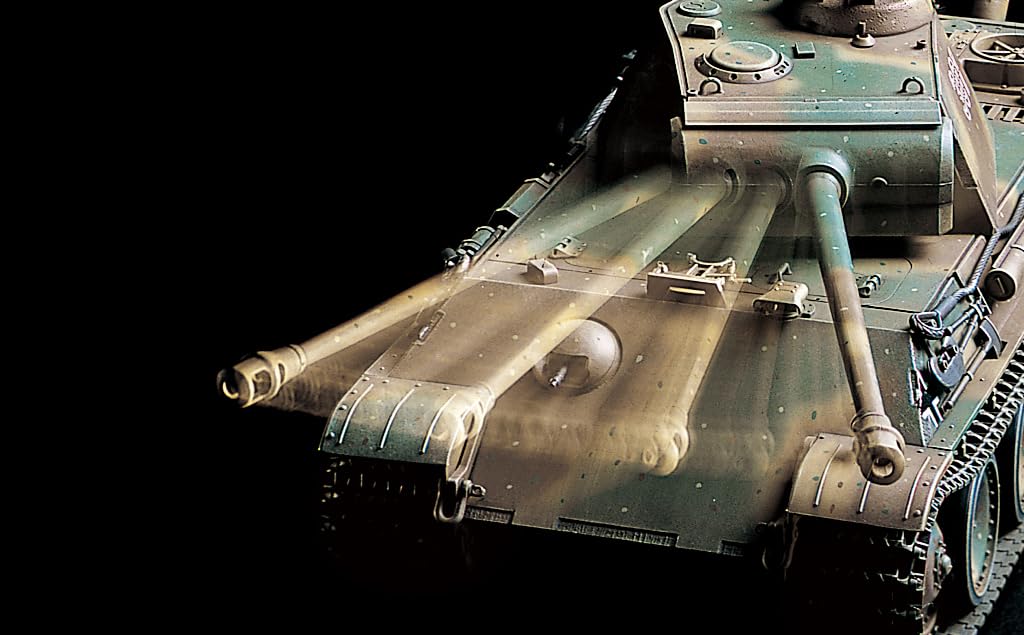 Tamiya RC Tank Series 19 German Panther G Late Production dedicated radio control Electric Radio Control 48219 1/35 No. (with system)