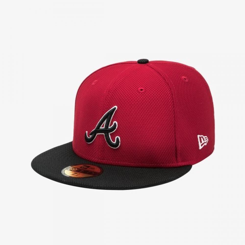 New Era Scarlet Diamond Era Size Cap Atlanta Braves RED/714