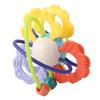 Teething Ball Toy Safe Soothe Promote Hand Eye Coordination Silicone Chewable Sensory Teething Ball