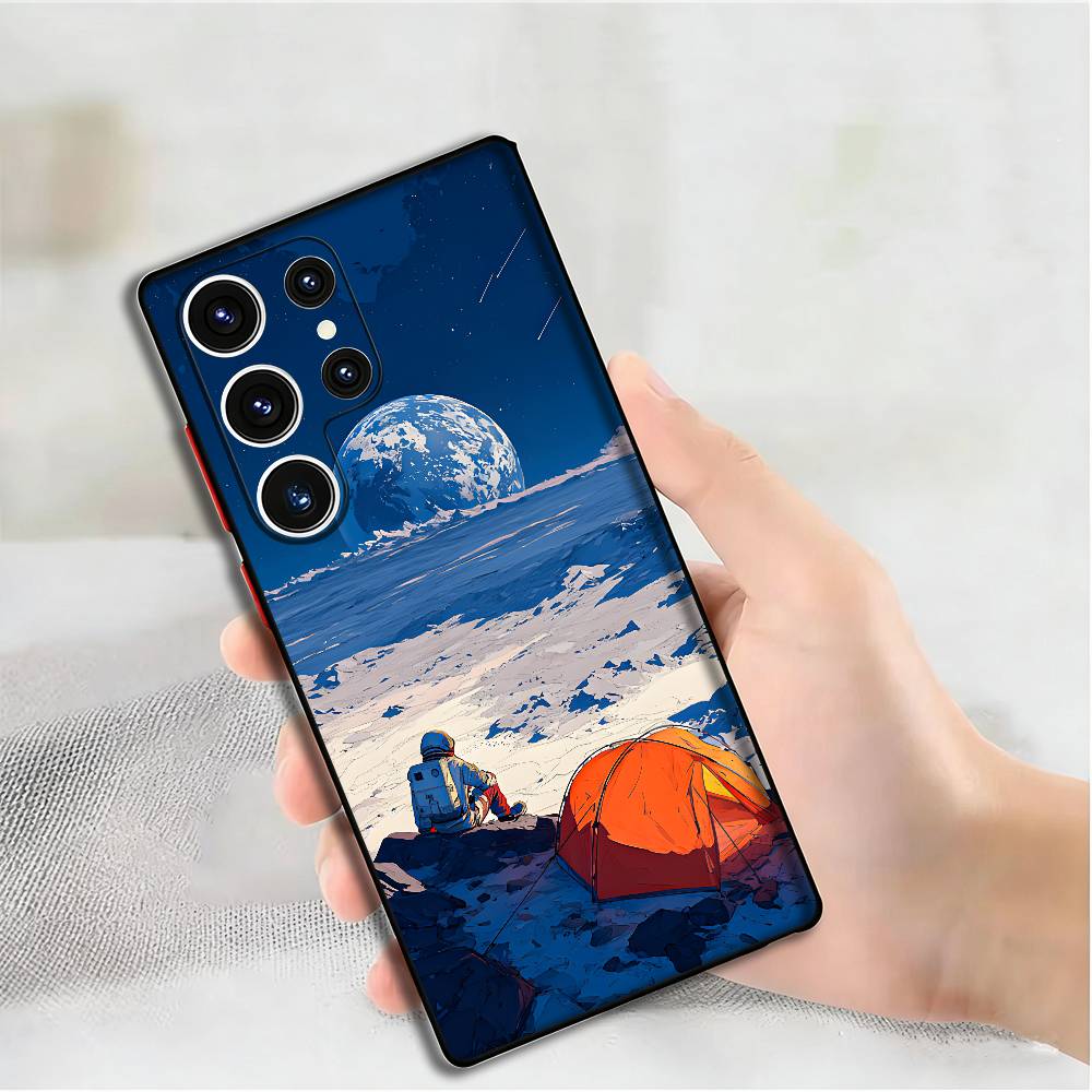

Магический Астронавт Силиконовый Чехол Для Samsung S25 24 23 22 21 20 Plus Ultra 5G Lite Ударопрочный Чехол Samsung S20lite5G
