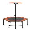 Trampoline Fitness - Salta - Ø 128 cm - Avtakbart og justerbart håndtak - Oransje