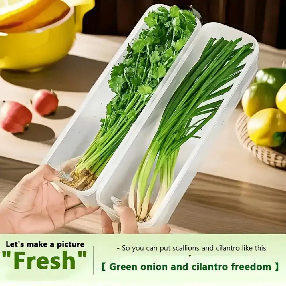Food-grade Rectangular Storage Box Sealed Containers Are Suitable for Kitchen Pantries and Refrigerator Organization