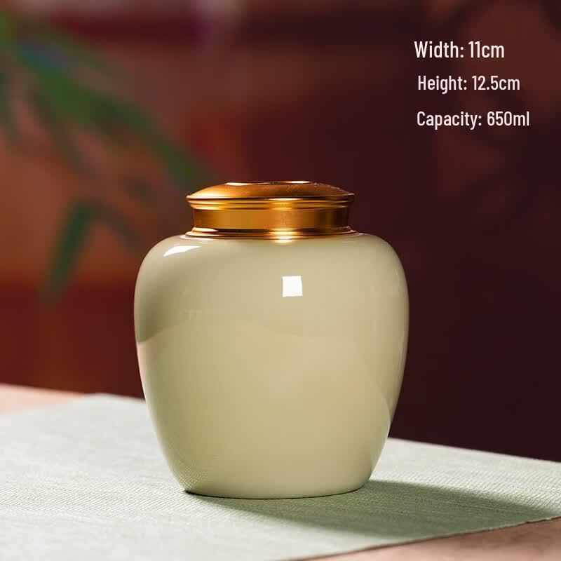 Handun Ceramic Tea Storage Jar