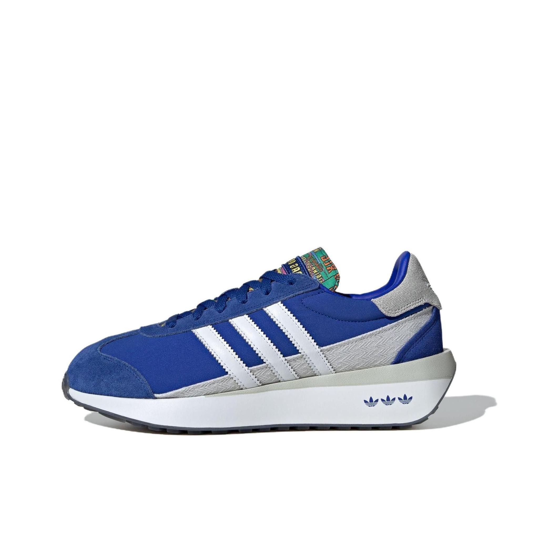 

Adidas Originals Country Xlg Leather Classic Logo Comfortable Low-Top Lifestyle Sneakers Unisex Sneakers Blue IF4233 44